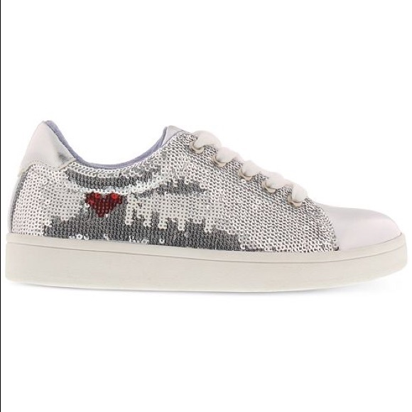 tommy hilfiger sequin sneakers